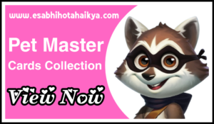 Pet Master Cards Collection