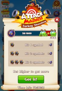 Attack Madness - Turkey Shooting Event in Pirate Master